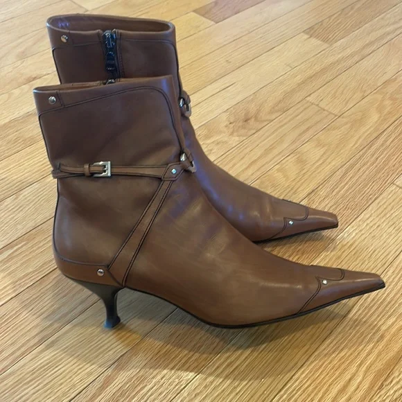 Prada Cowboy Boot Kitten Heel - Picture 9 of 9